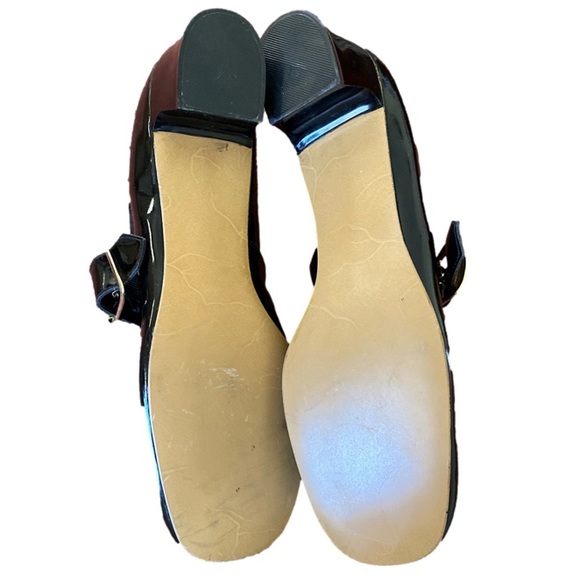 L. G. Haig Shoes Mary Jane Block Heel Rounded Toe Black Women’s Size 7 - Picture 7 of 7